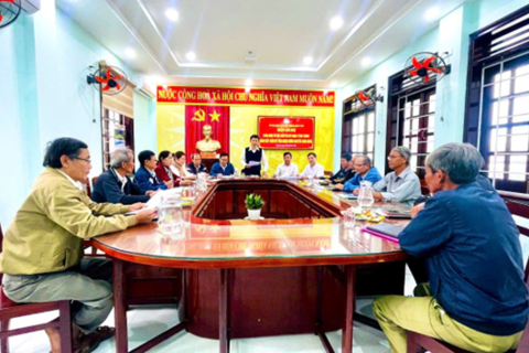 Hội nghị Phản biện về việc đầu tư xây dựng công trình: Nâng cấp thảm bê tông nhựa đường Nguyễn Sinh Khiêm, phường Bồng Sơn