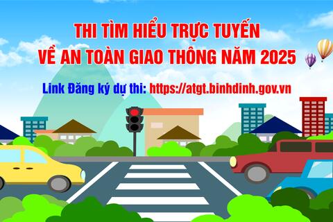 UBND phường Bồng Sơn phát động hưởng ứng tham gia Cuộc thi Tìm hiểu pháp luật trực tuyến về an toàn giao thông năm 2025