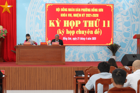 HĐND Phường Bồng Sơn Khóa VIII, Nhiệm Kỳ 2021-2026, Tổ chức Kỳ Họp Lần Thứ 11, Kỳ Họp Chuyên Đề